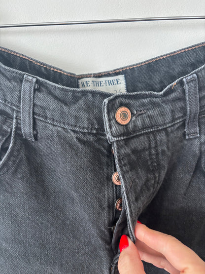 Free People Good Luck Barrel Jeans | Sz 26 (would fit 26-27)