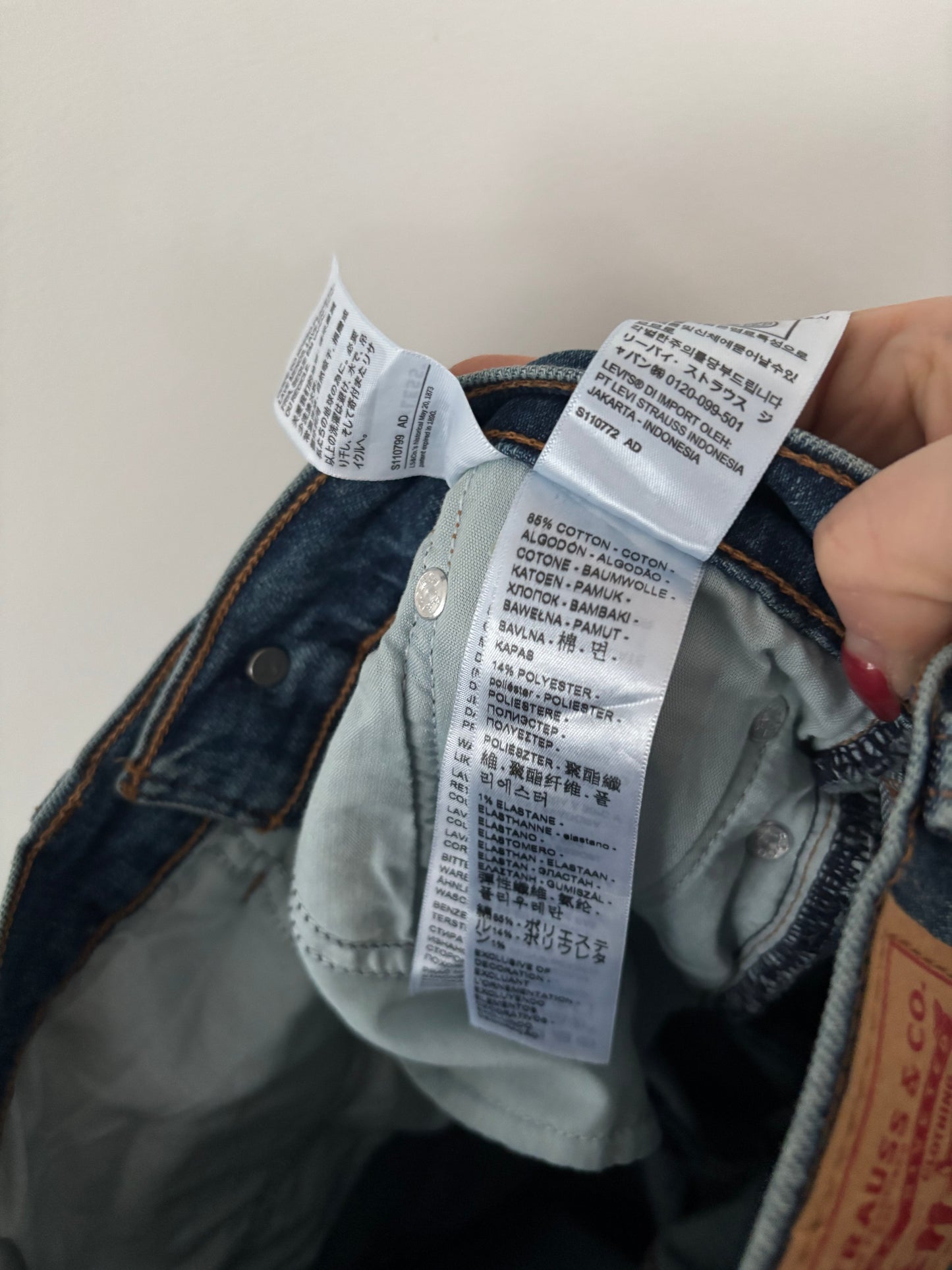 Levi's Wedgie Straight NWT Jeans | Sz 28 (stretch, 28" L)(J136E14)
