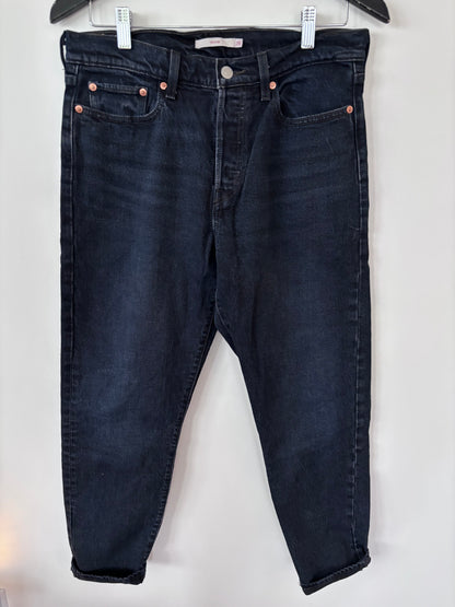 Levi's Grey/Dark Blue Wash Wedgie Jeans | Sz 29 (may fit like 28)