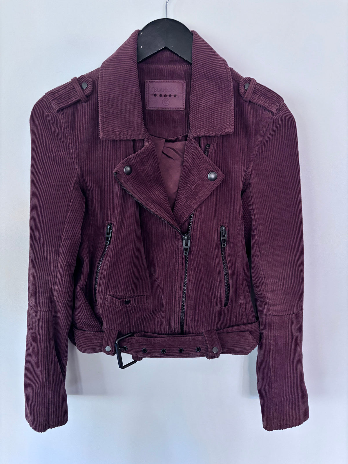 BlankNYC Brown Motto Jacket | Sz XS