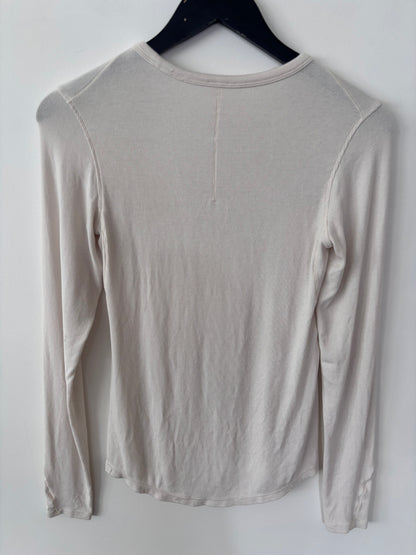 Lululemon Hold Tight Long-Sleeve Shirt in Downtown Tan | Sz 4 (approx)