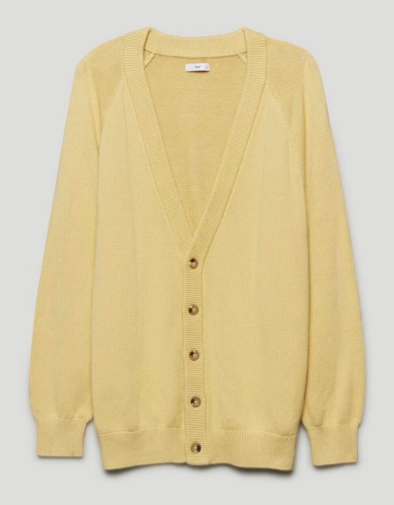 Aritzia TNA Barry Cardigan in Muted Yellow | Sz 1 (fits like large)