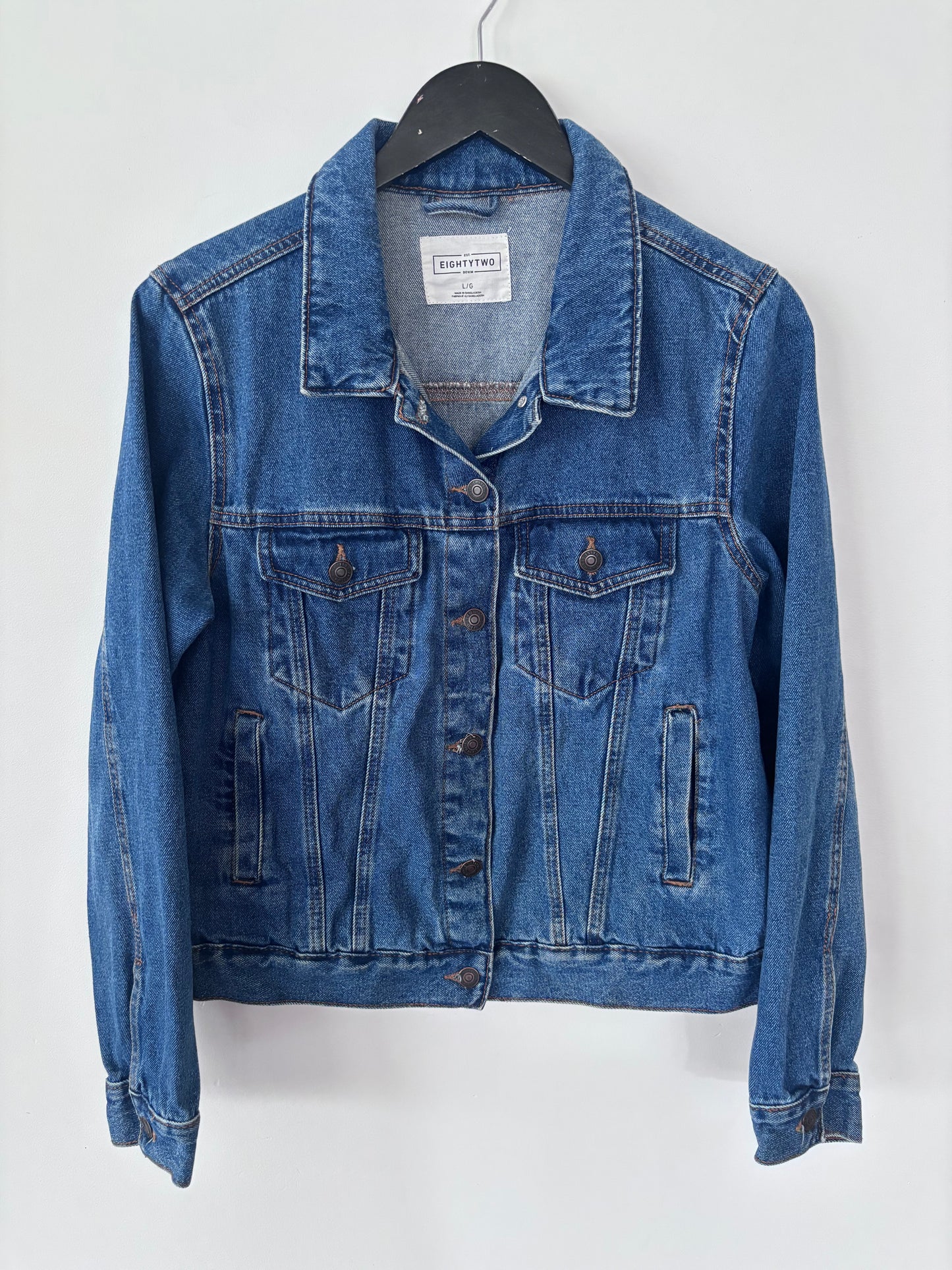 EightyTwo Trucker Denim Jacket | Sz Large