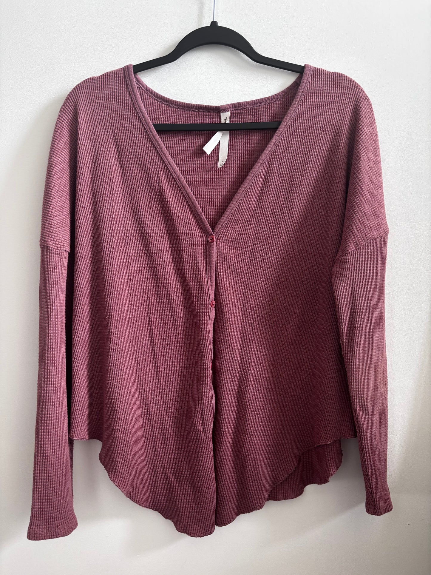 Babaton / Aritzia Taurus Waffle Button Down Shirt | Medium