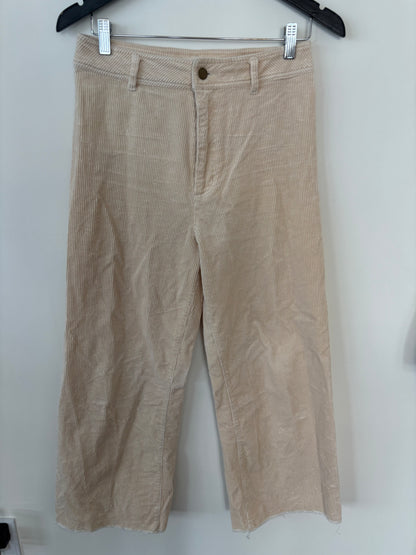 Jackson Rowe Cream Reform Corduroy Pants | Sz Medium ( fits like 28/29)(F115S14)