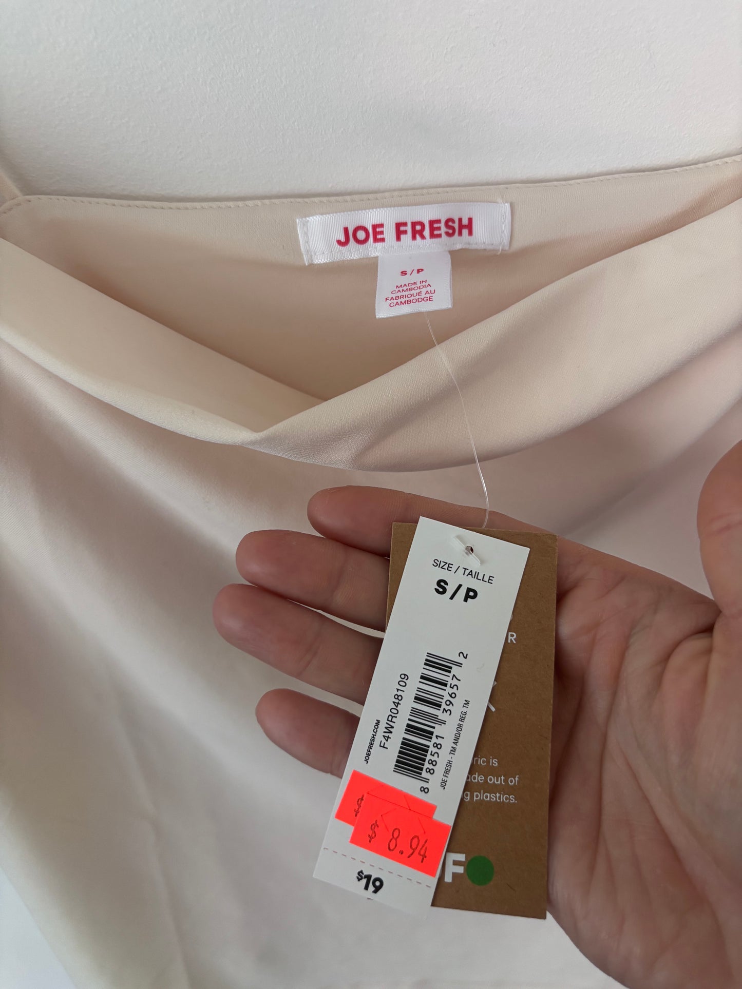 Joe Fresh Cowlneck Camisole NWT | Sz Small (fits a bit big)