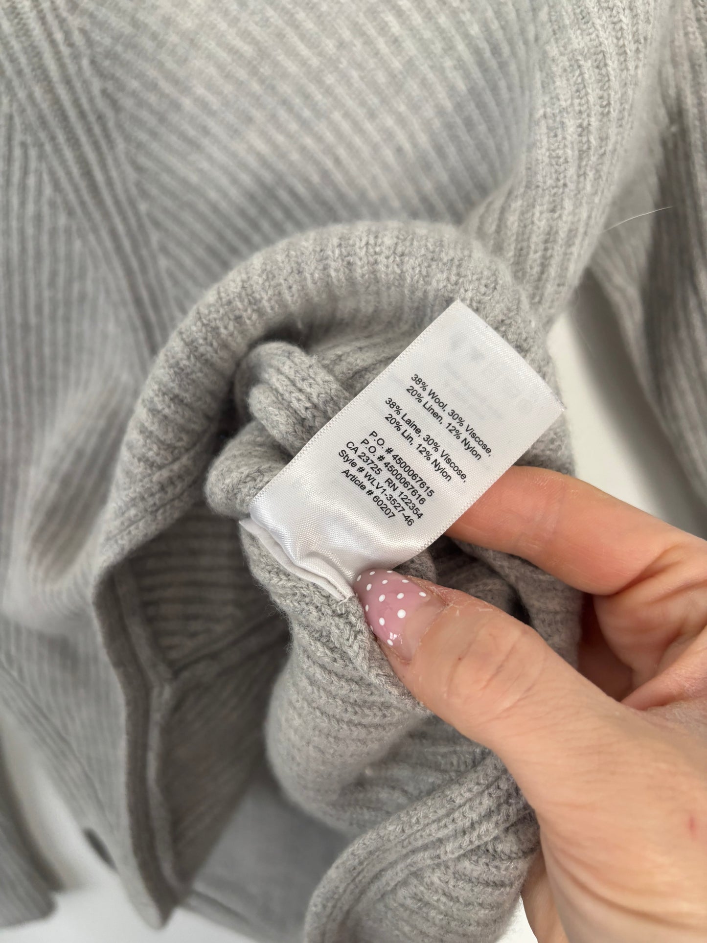 Babaton / Aritzia Chalmers Mock Neck Sweater | XXS (N242A22)