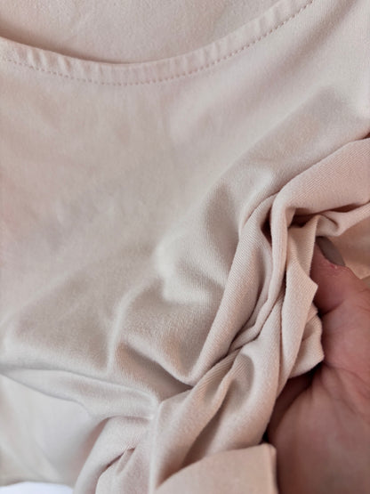 H&M Scoopneck Beige Bodysuit | Sz XL