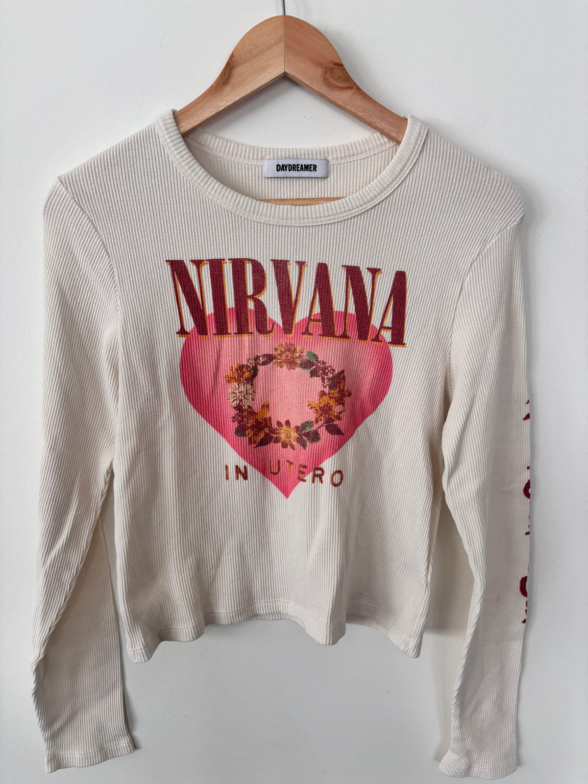 DayDreamer Nirvana Shrunken Thermal Top  | Sz Large (tight fit)