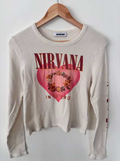 DayDreamer Nirvana Shrunken Thermal Top  | Sz Large (tight fit)