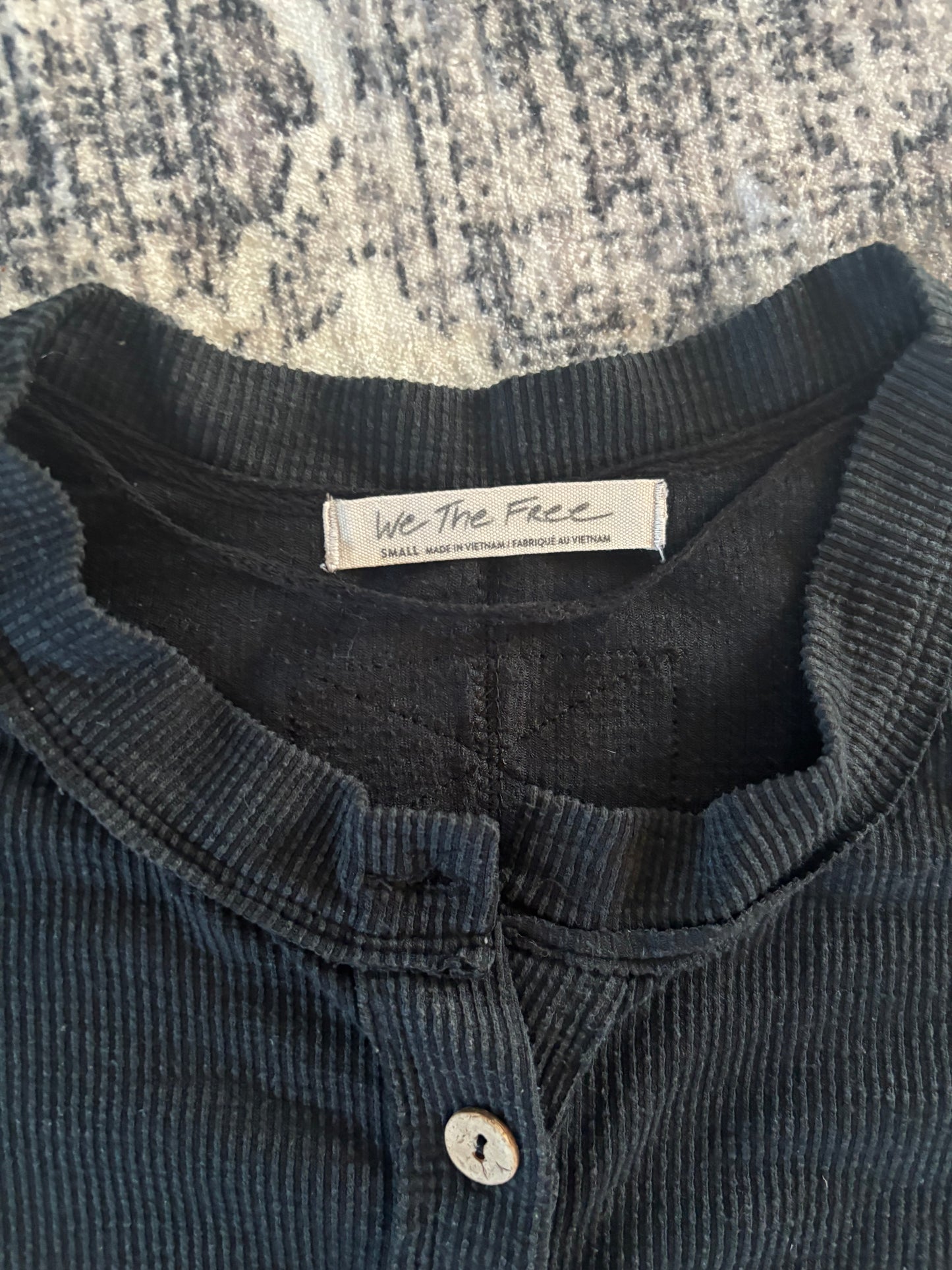 We the Free Fitted Button Cardigan | Small (would fit XS also) (N123S2)