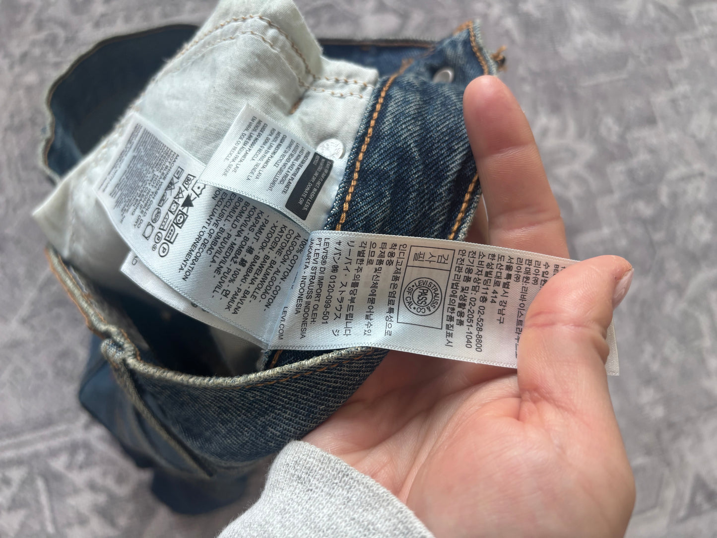 Levi's Retro Button Front Denim Skirt | Sz 28
