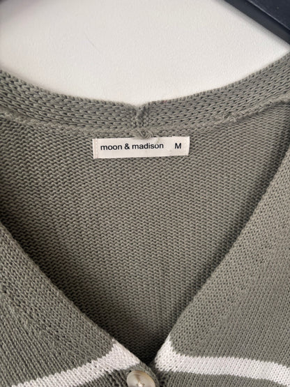 Moon & Madison Striped Oversized Cardigan | Sz Medium (oversized)