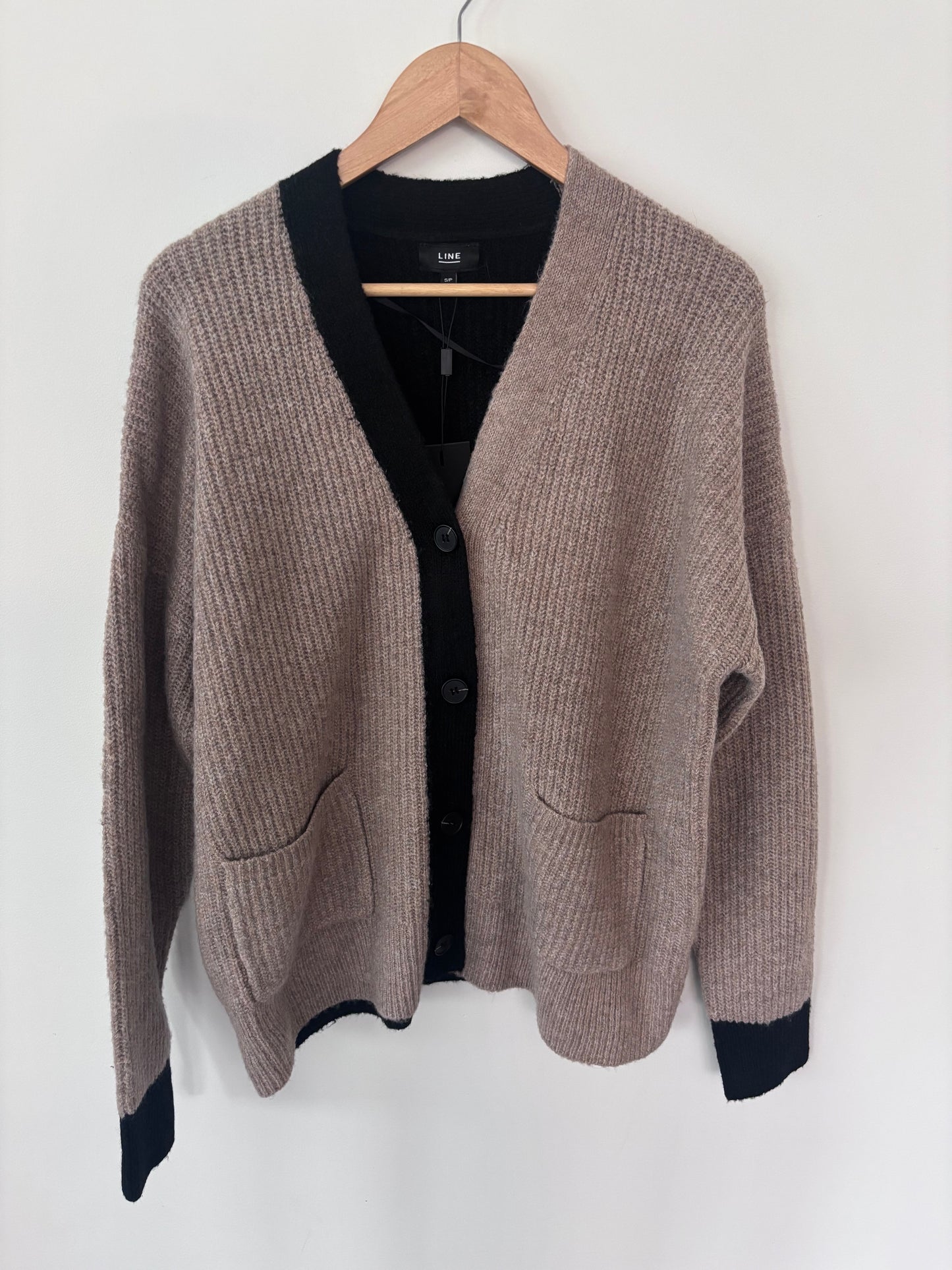 Line the Label Pheonix BF Cardigan NWT | Sz Small (very oversized)