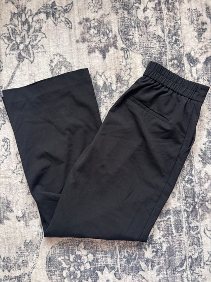 Rachel Zoe Soft Black Straight Leg Pants | Sz XS (2/4)