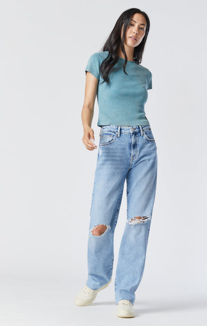 Mavi Barcelona Loose Straight Jeans | Sz 28