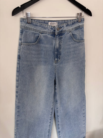 By Together Light Wash Wide Leg Jeans | Sz Medium (about sz 27)
