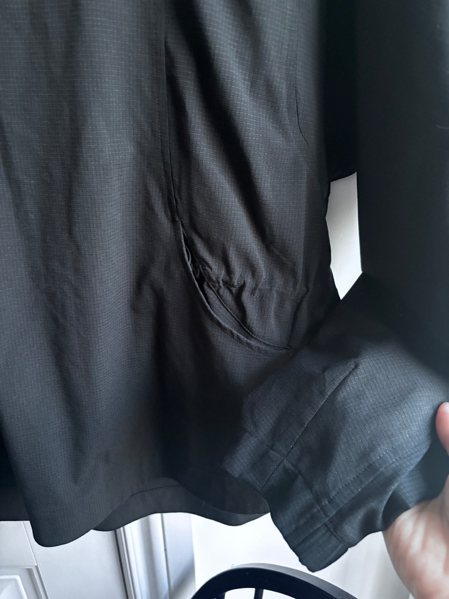 Unbranded Black 1/4 Zip Light Jacket | Sz M/L