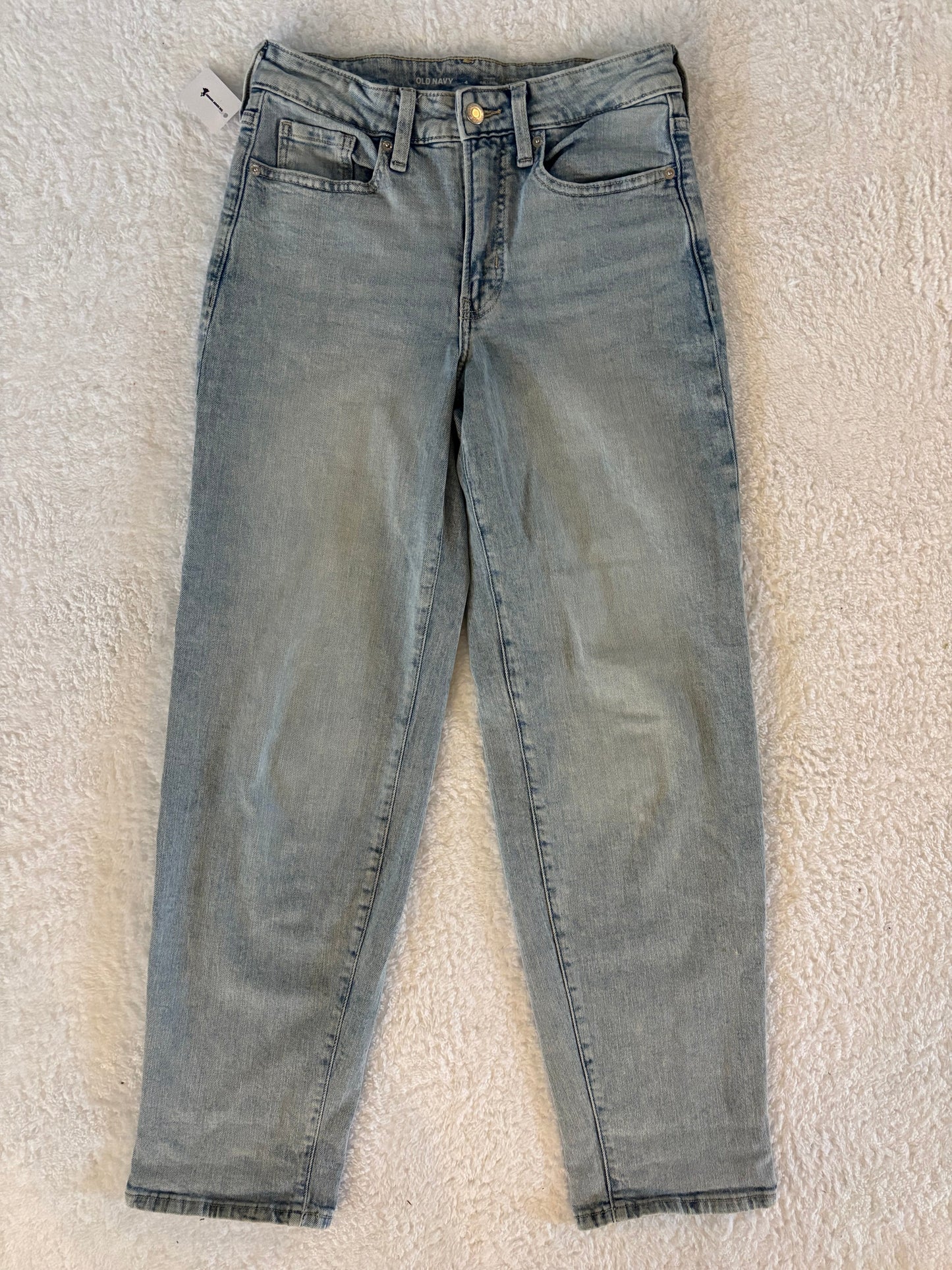 Old Navy High-Waisted OG Loose Jeans | 4 (O113C1)