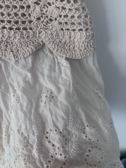 Rebellion Crochet Tank Top | Sz Large (fits Medium)