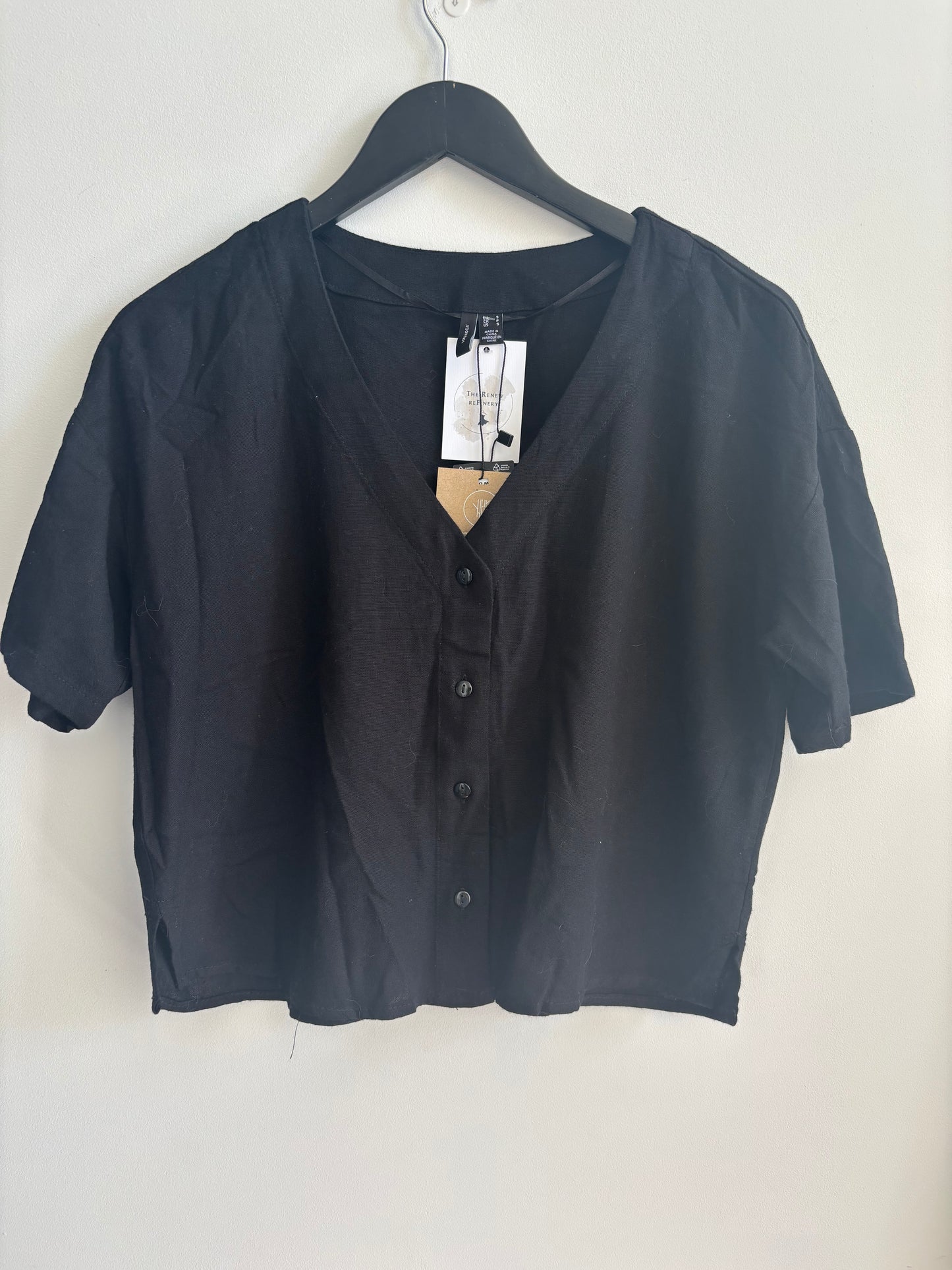 NWT Milo Boxy Linen Top | Small