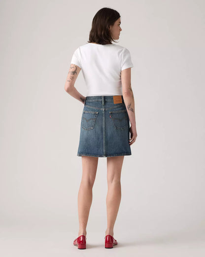 Levi's Retro Button Front Denim Skirt | Sz 28