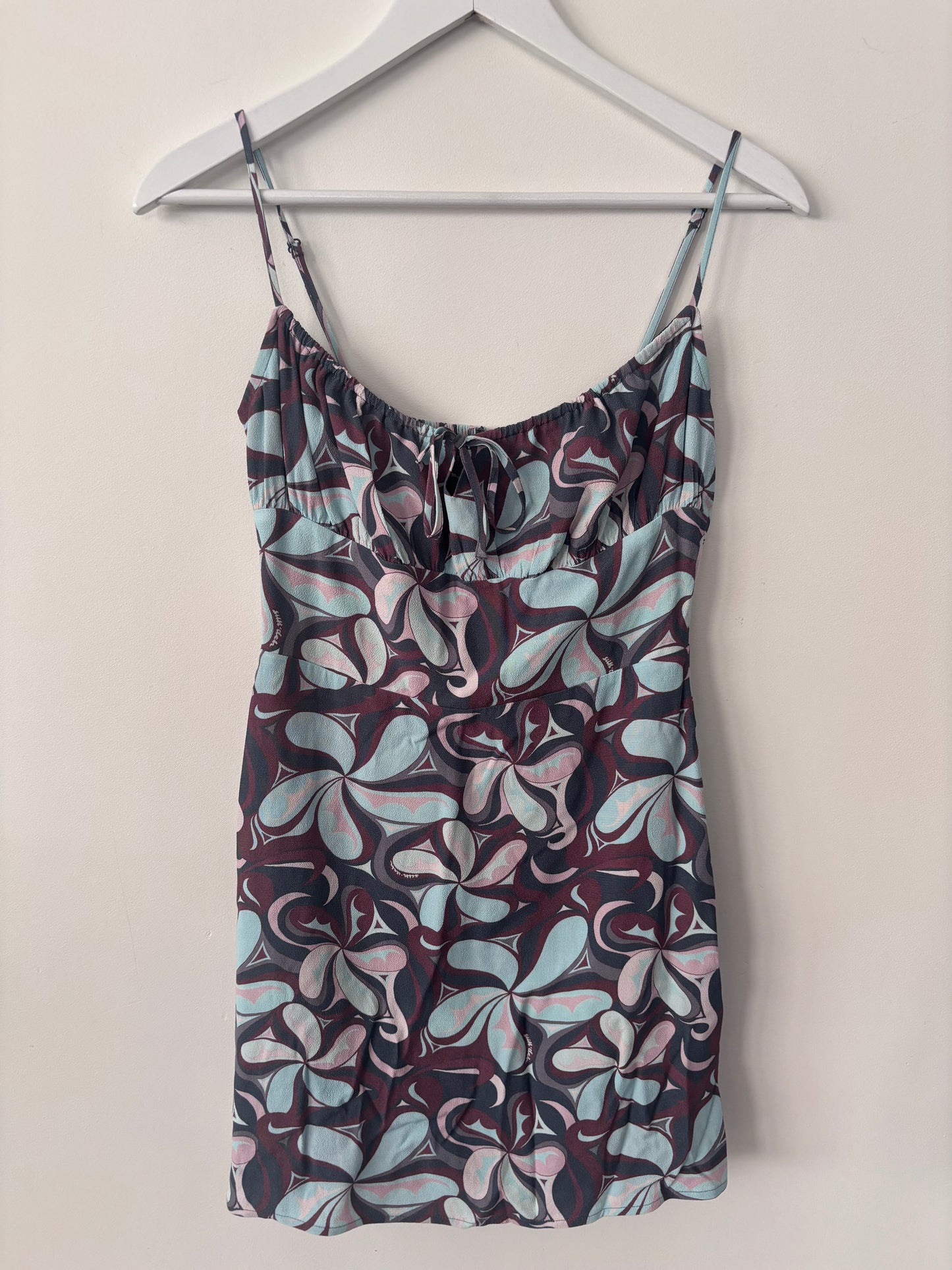 Sunday Best Delilah Smocked Mini Dress  | Sz Small (M98W8)