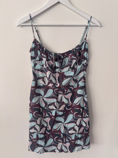 Sunday Best Delilah Smocked Mini Dress  | Sz Small (M98W8)