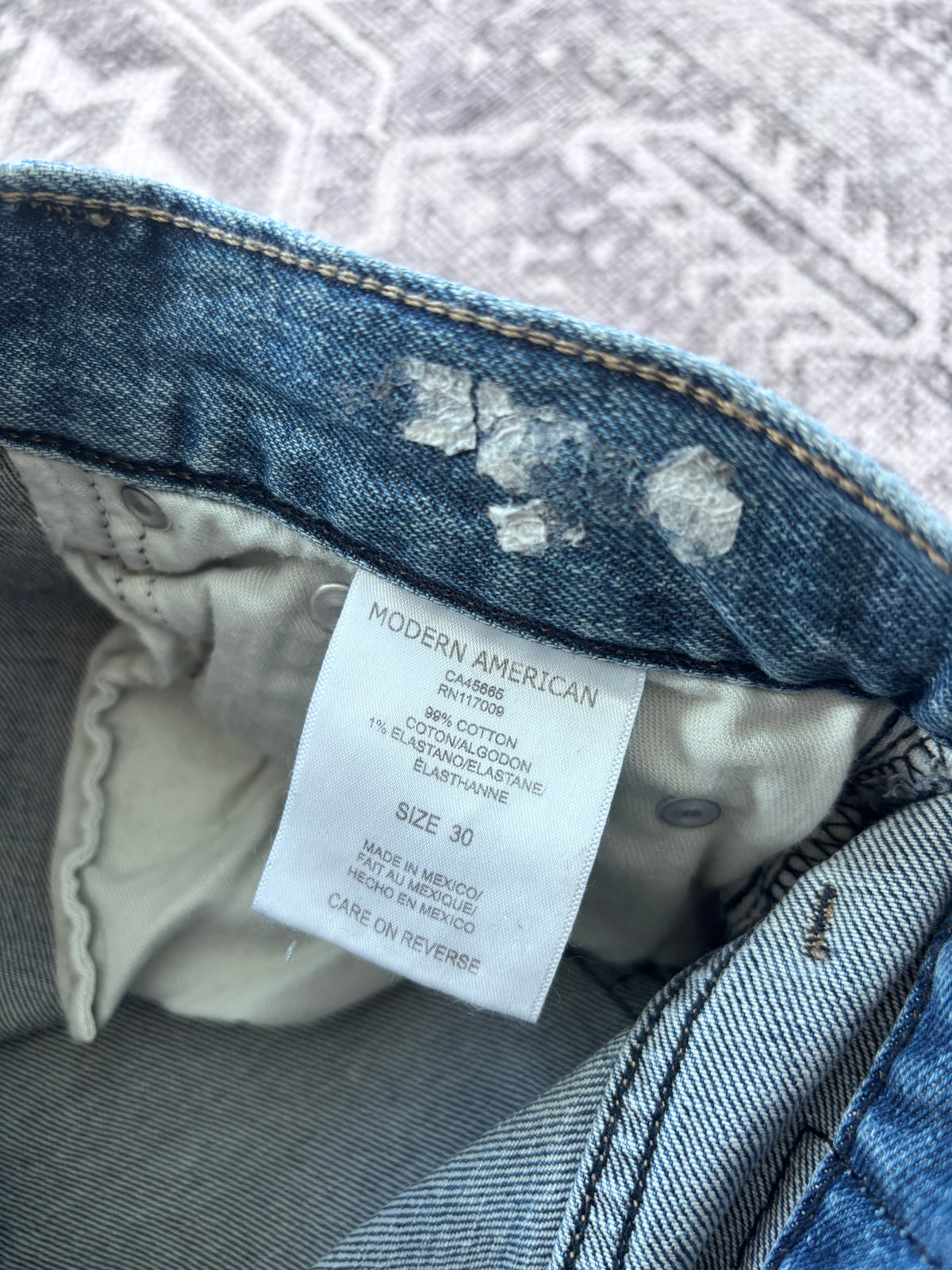 Modern American La Brea Crop Bootcut Jeans | Sz 30 (has stretch)