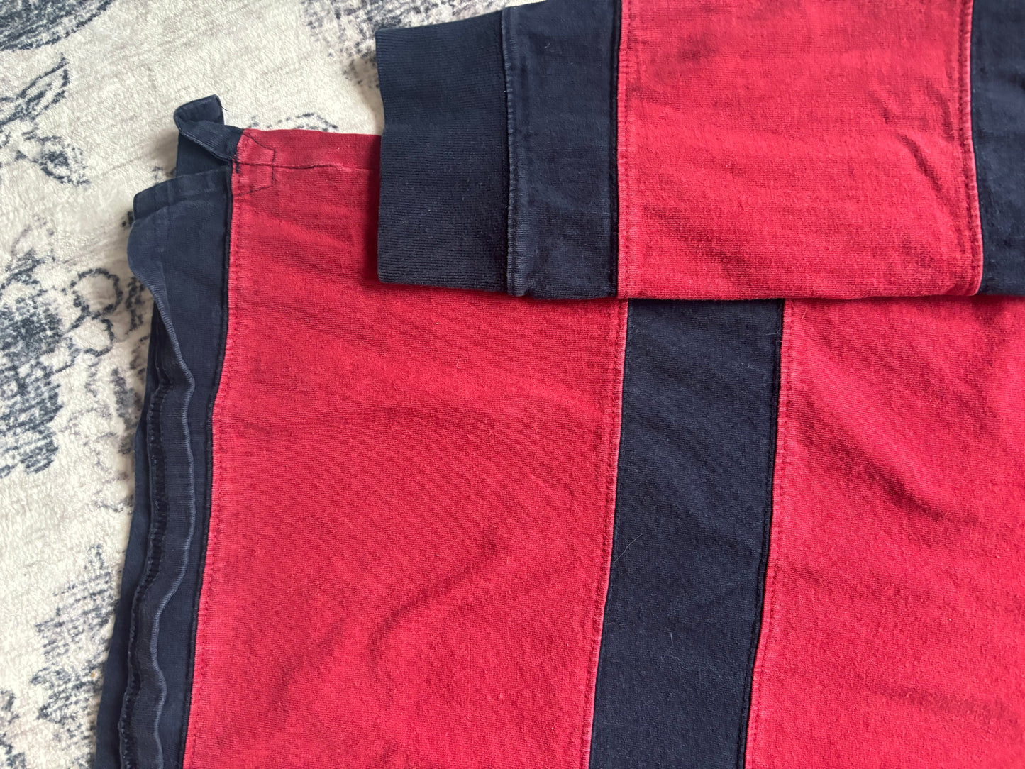 Old Navy Striped Rugby Top | XXL (D018C8)