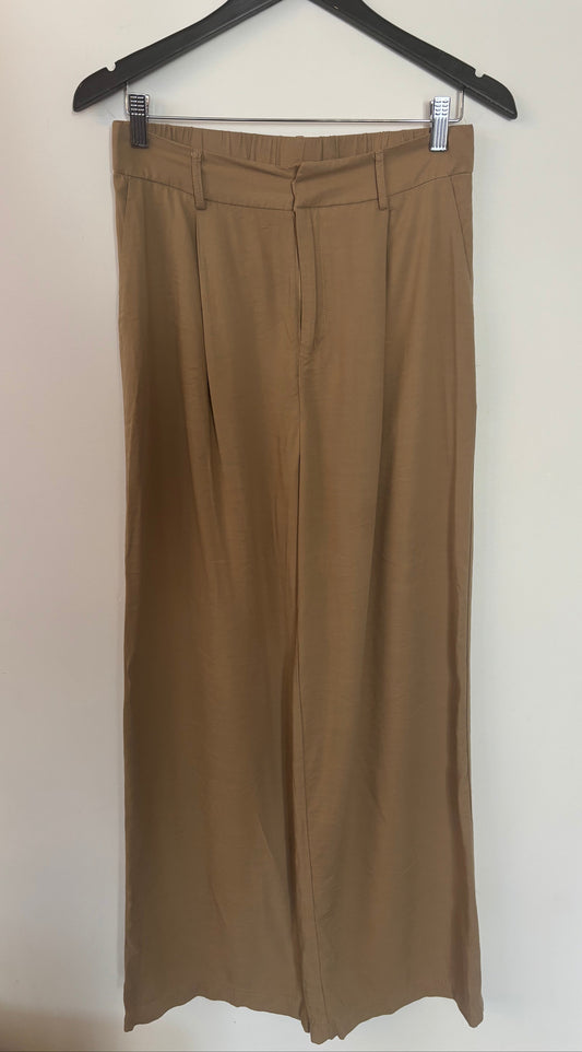 Commense Camel Lightweight Wide Pants | Fits like Small or Medium (N44S20)