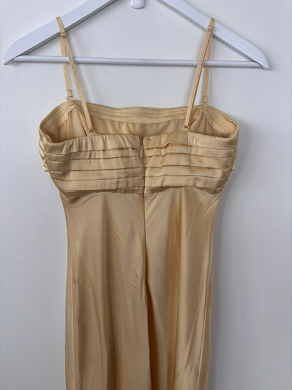 A&F NWT Emerson Strapless Slim Maxi Dress | Sz Small Tall