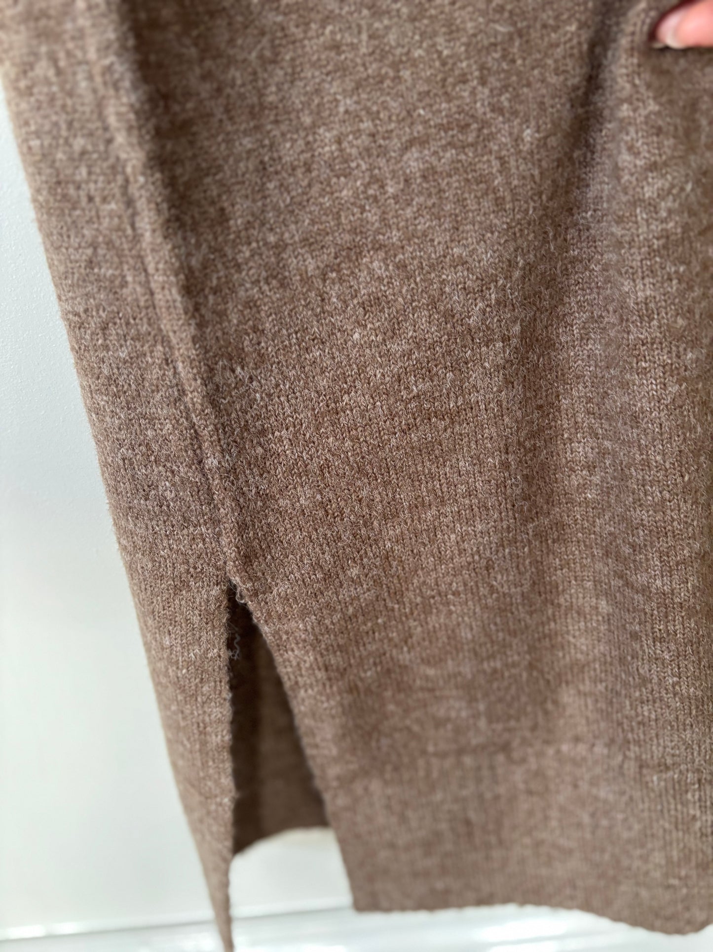 Zara Wool blend Long Open Cardigan | Small (may also fit xsmall) (N118TF2)