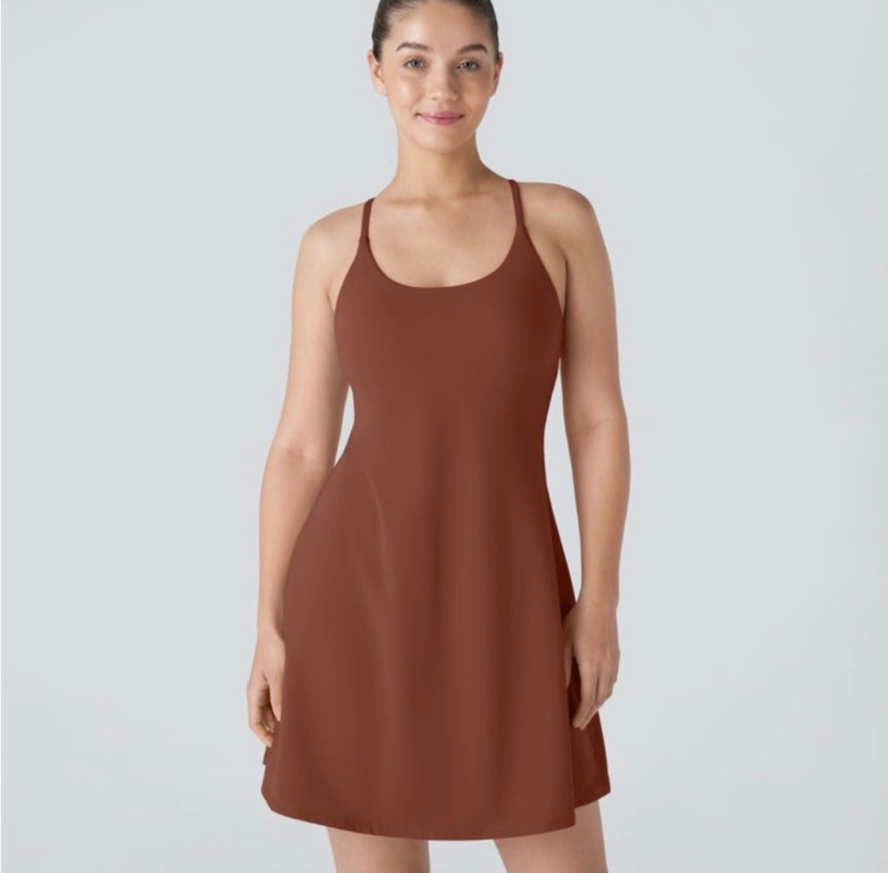 SoftlyZero™ Plush Backless Active Dress | Sz Medium