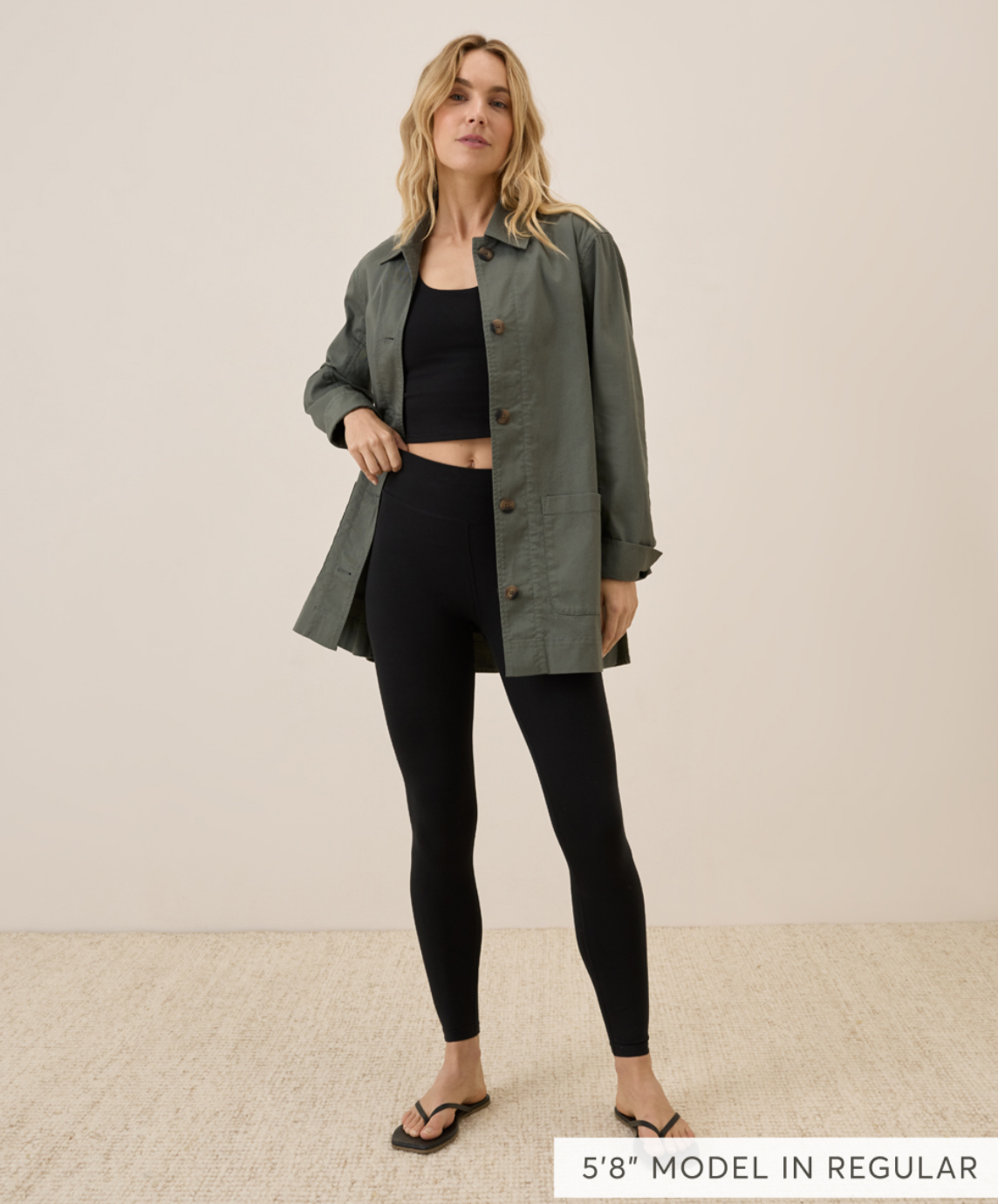 Pact Organic On the Go-To Legging | Sz Medium