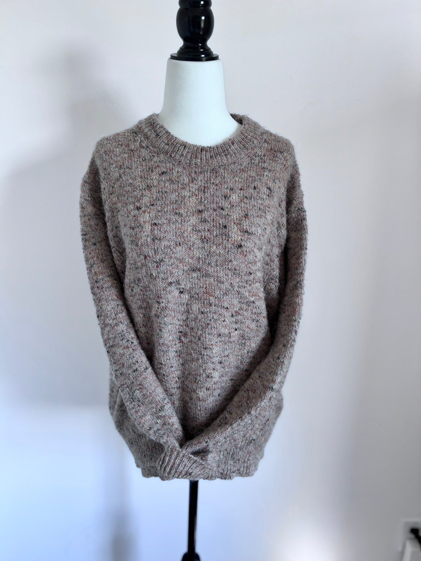 RD Style Speckled Taupe Sweater | Sz Small