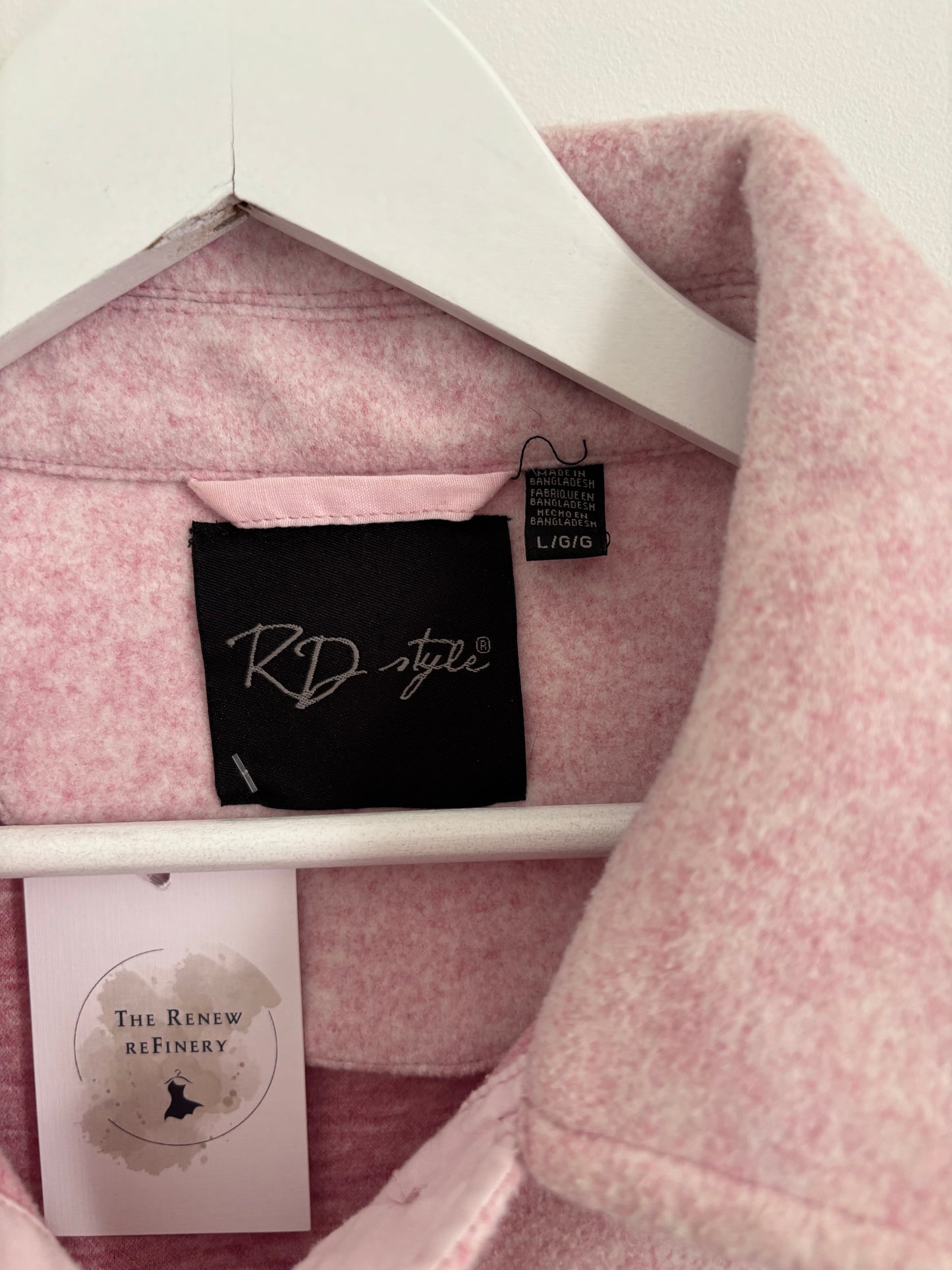 RD Style Pink Jacket | Large