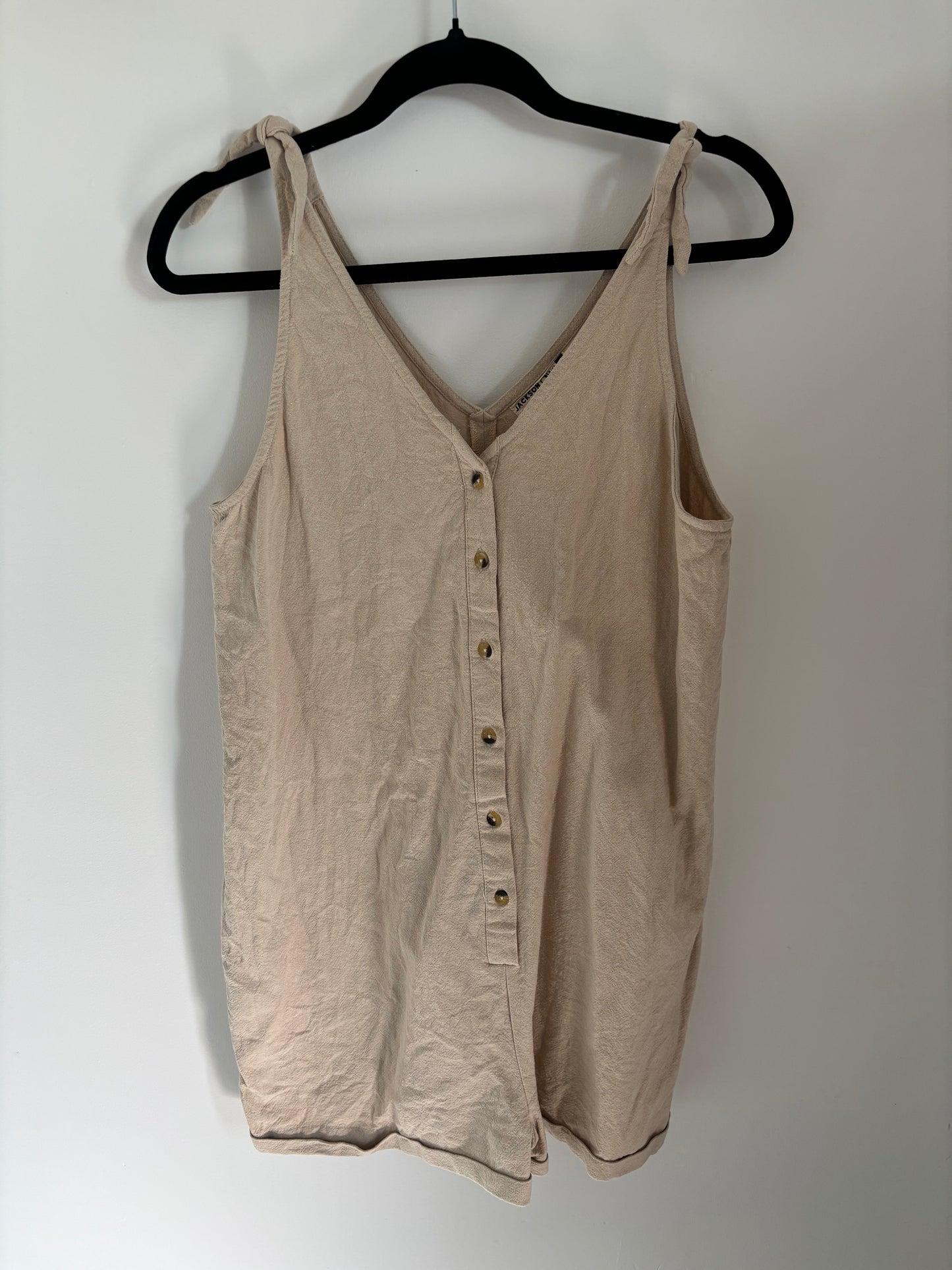 Jackson Rowe Linen Spirit Romper | Small (may fit a medium)