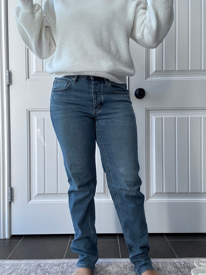 American Eagle Tomgirl Jeans | Size 6 (extra long)