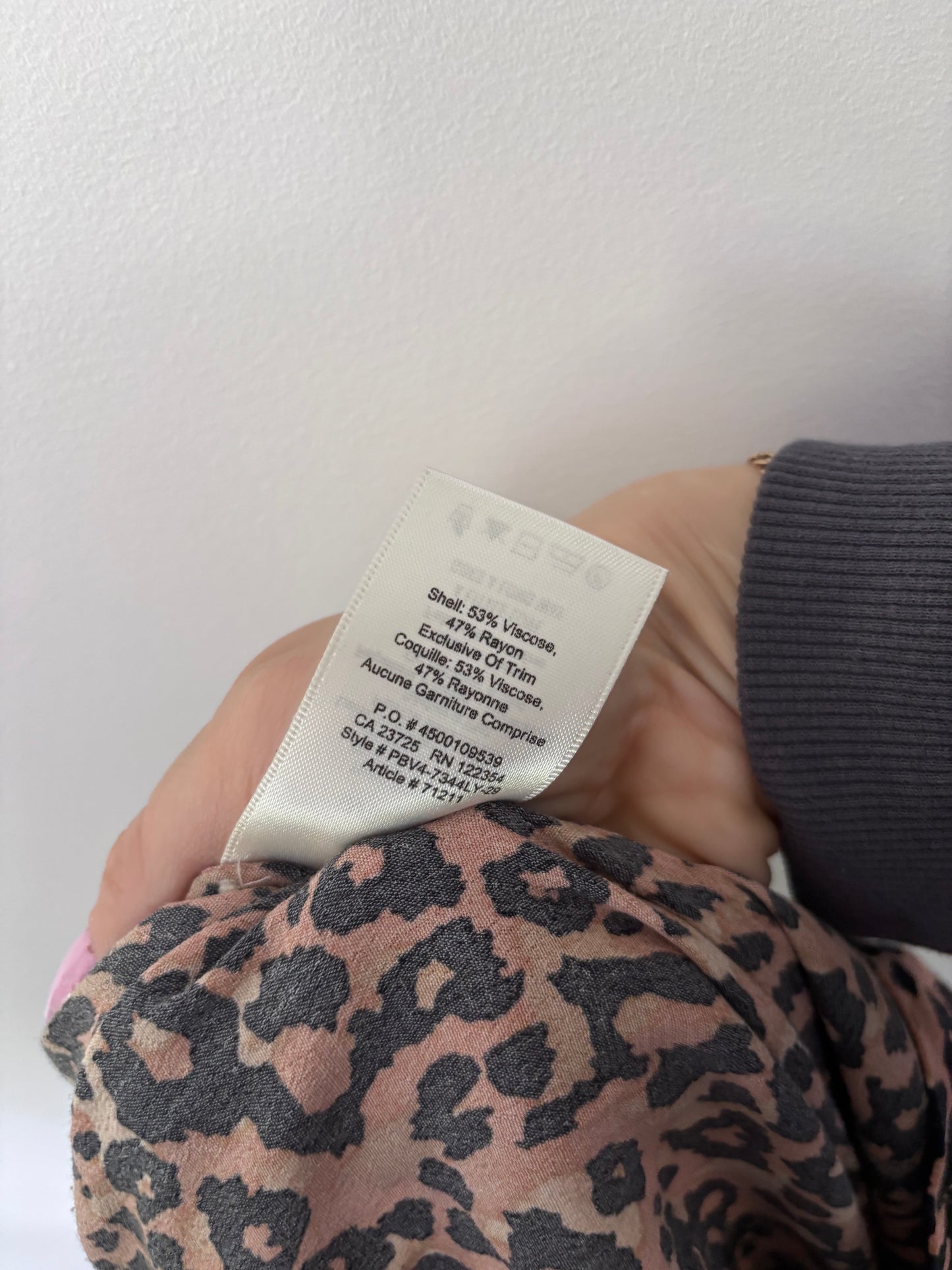 Wilfred Midi Leopard Print Skirt | Sz Small