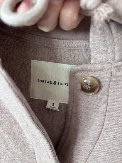 Thread & Supply Soft Button Up Jacket | Sz Small (very oversized)