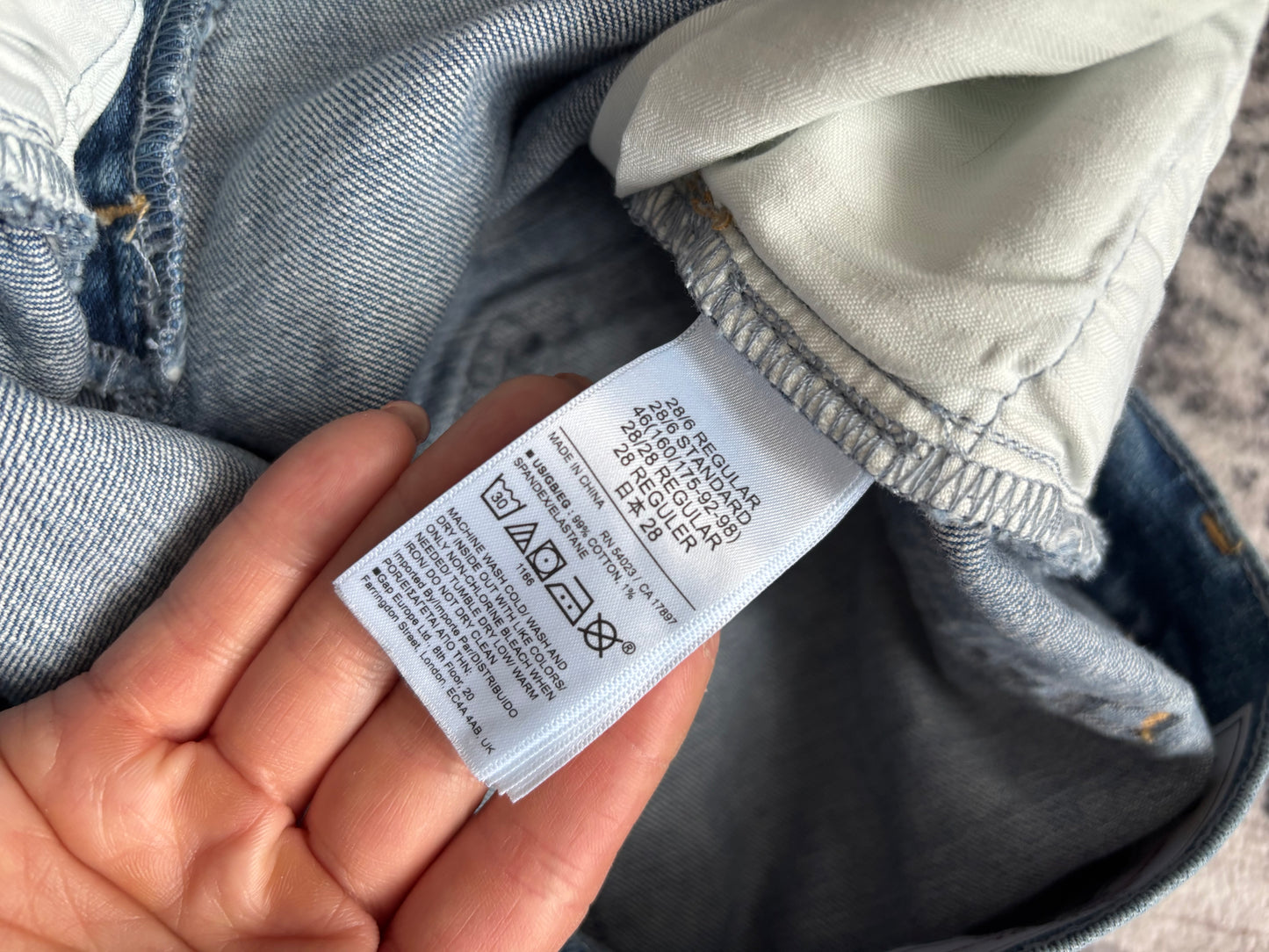 Gap Girlfriend Midrise Jeans / New | Sz 28 or 6 (J131E13)