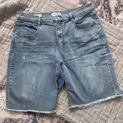 Tribal Bermuda Denim Shorts | Sz 14