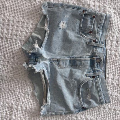 Levi's 501 Classic Shorts Light Blue | Sz 28