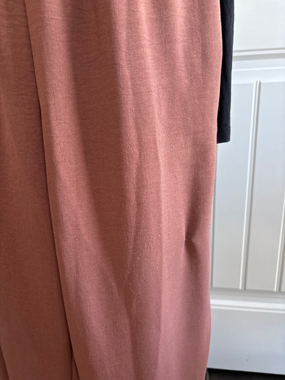 Devoted Brown Loose Drawstring Pants | Sz Medium