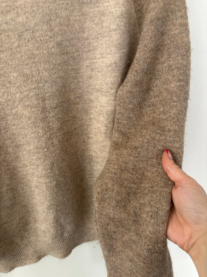 Heartloom Brown Tone Soft Sweater | Sz Medium