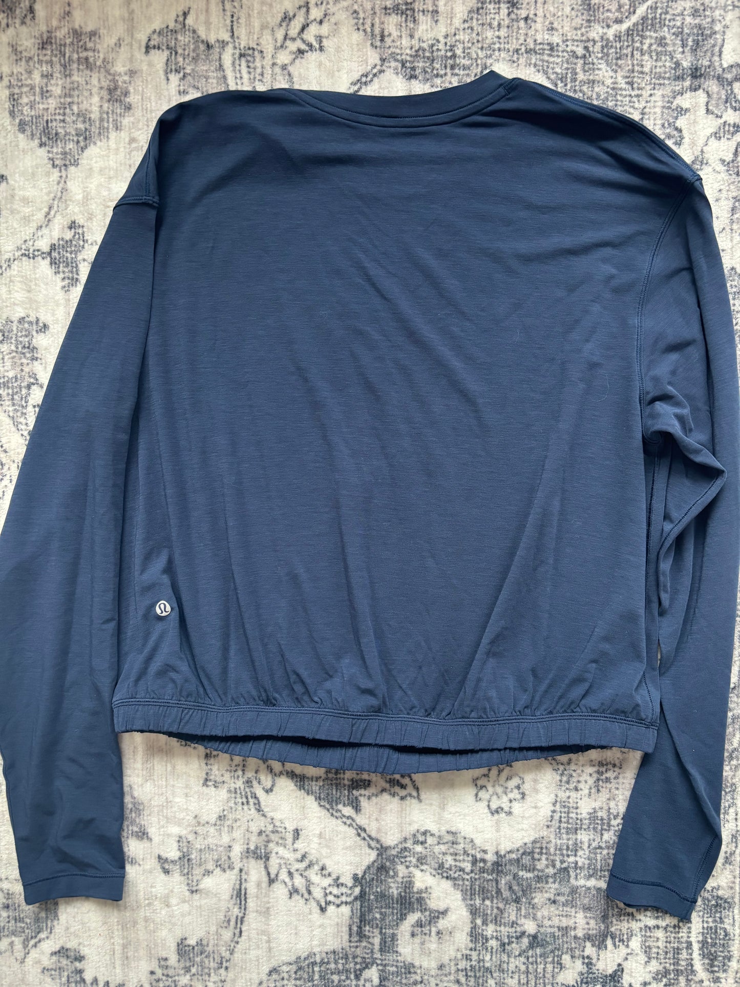 Lululemon Jersey Elastic-Hem Long-Sleeve Shirt | Medium (D022R5)