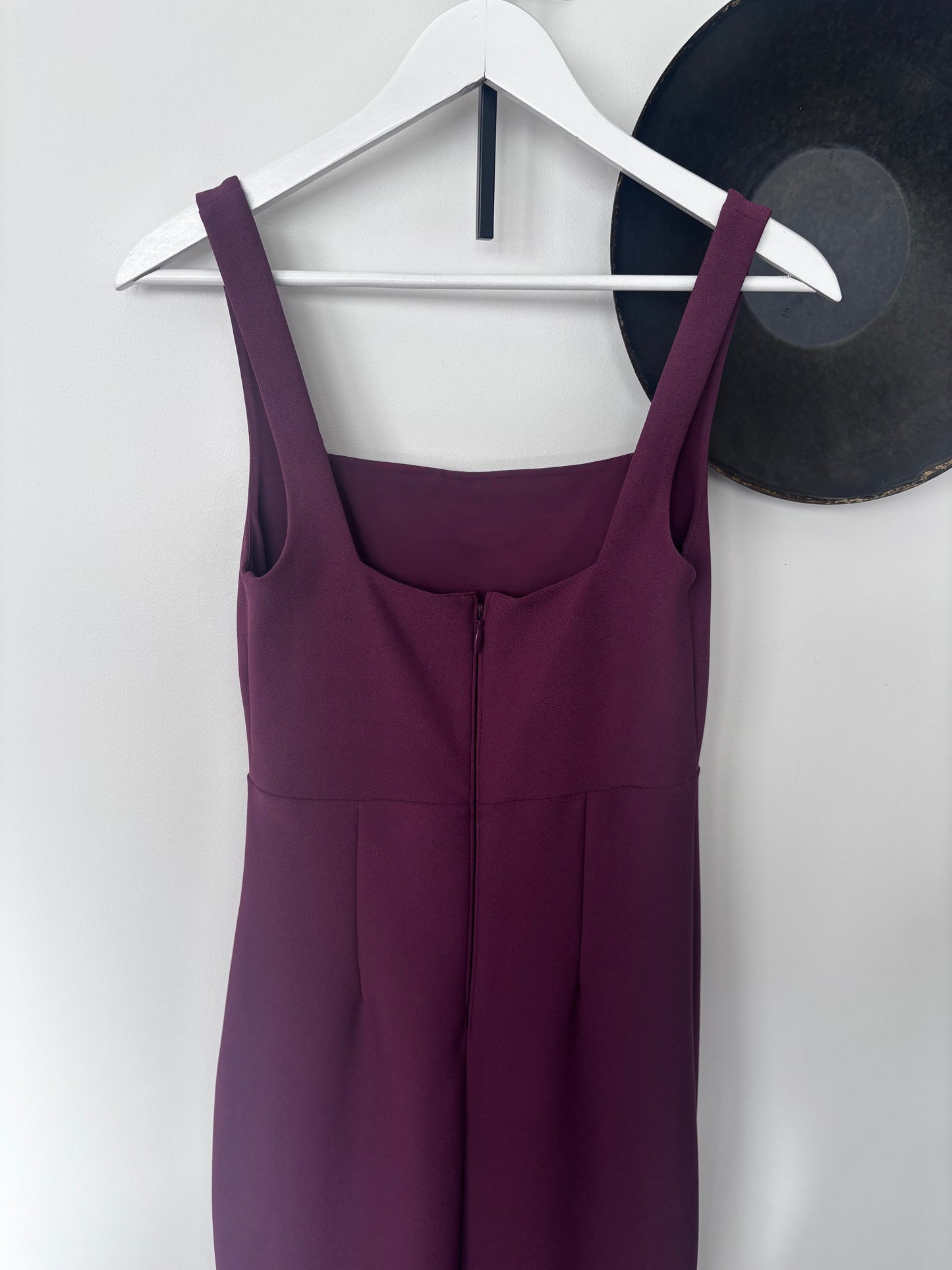 Abercrombie Burgundy Square Neck Dress | Sz Small / Tall