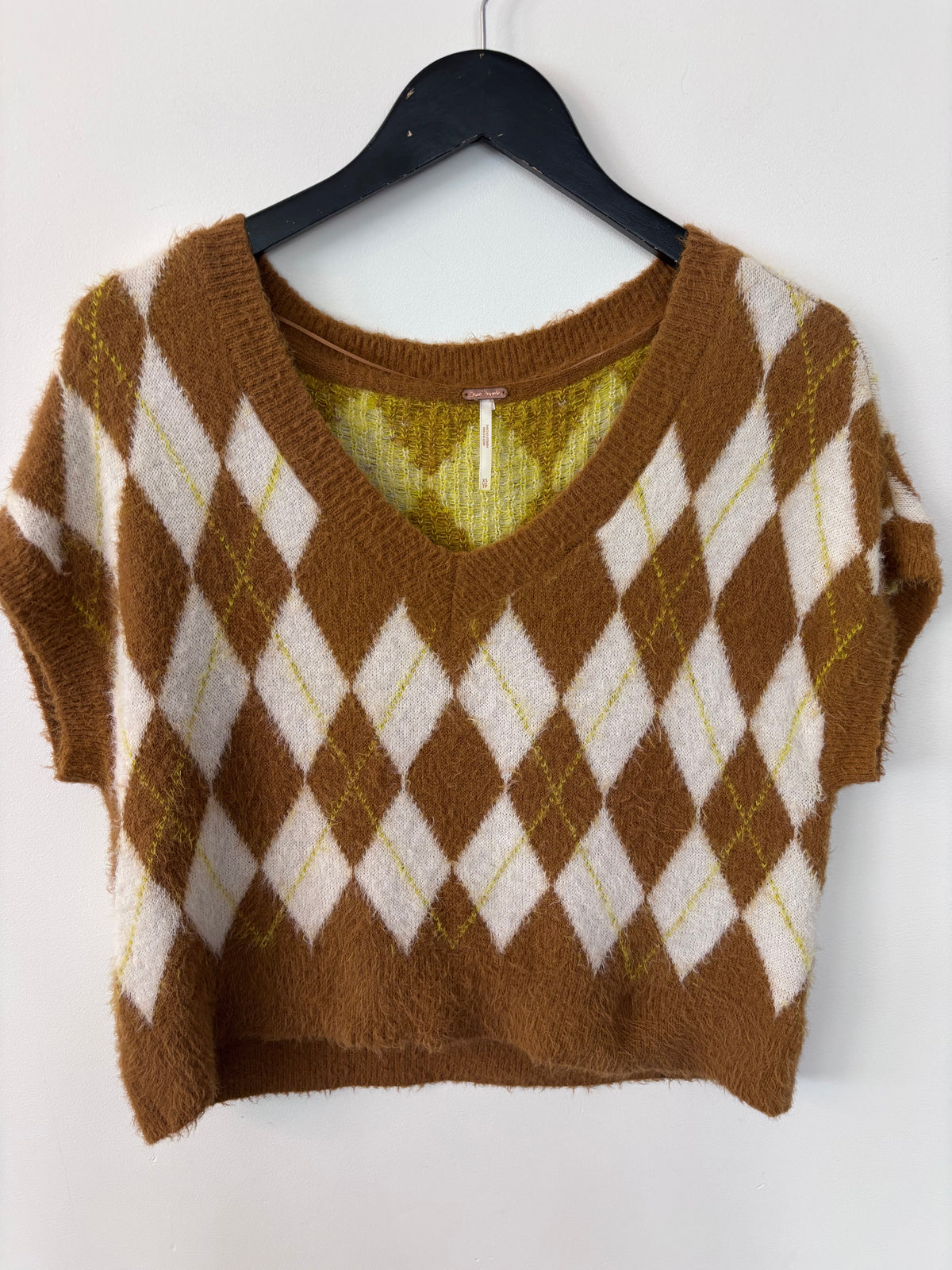 Free People Through the Motions Vest | Sz XS oversized
