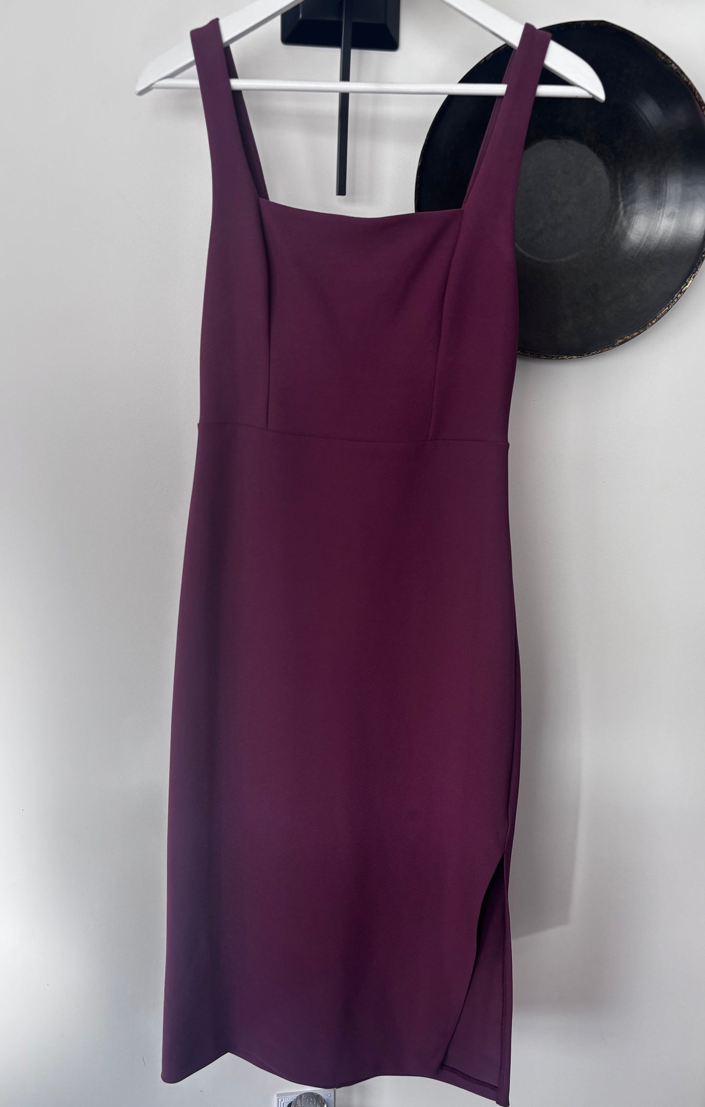 Abercrombie Burgundy Square Neck Dress | Sz Small / Tall